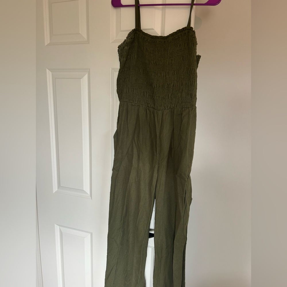 Universal Thread Olive Green Jumpsuit